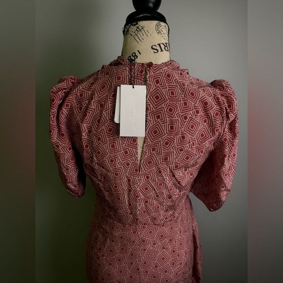 EQUIPMENT
Aveline Print Silk Midi Dress NWT Size 2 - Picture 12 of 13